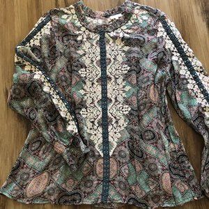 Sundance Embroidered Poet Blouse